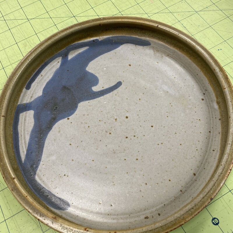 Pottery Rimmed Plate