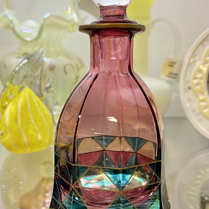 Venetian Glass Bottle W