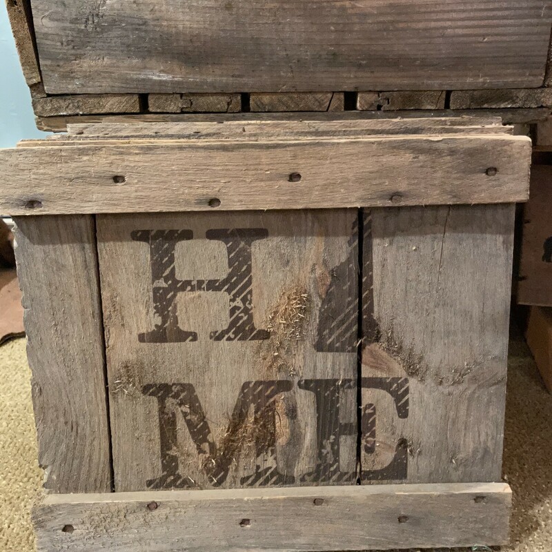 HOME Crate Sign