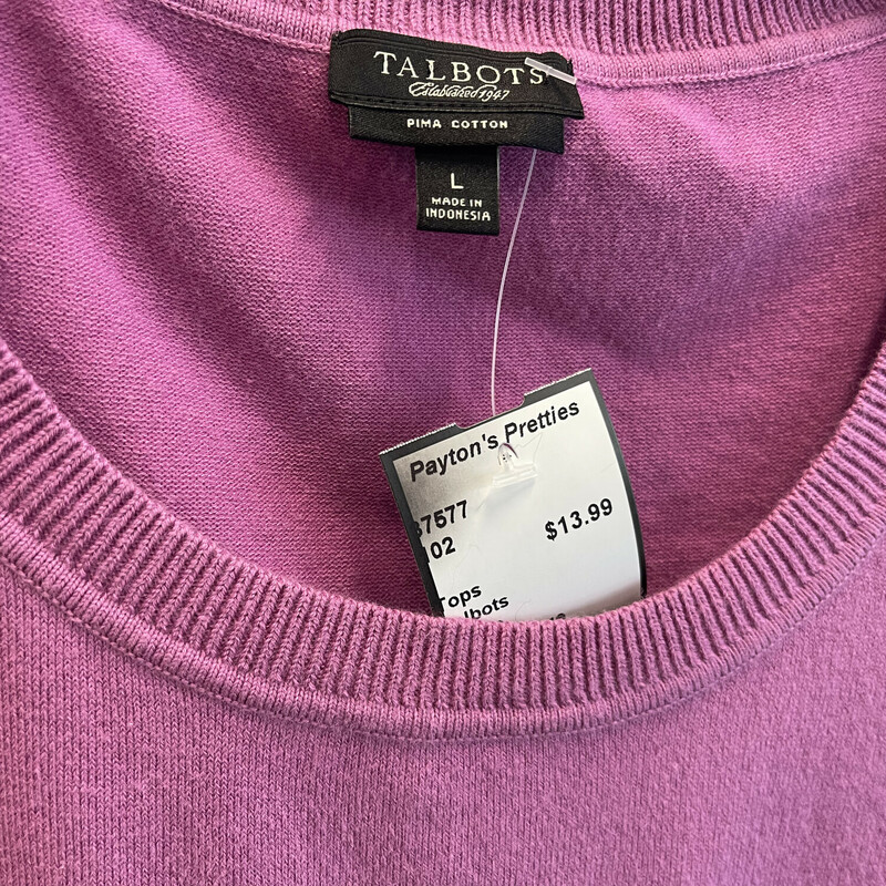 Talbots, Pink, Size: Large