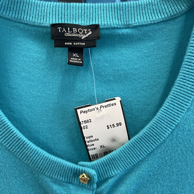 Talbots, Blue, Size: XL