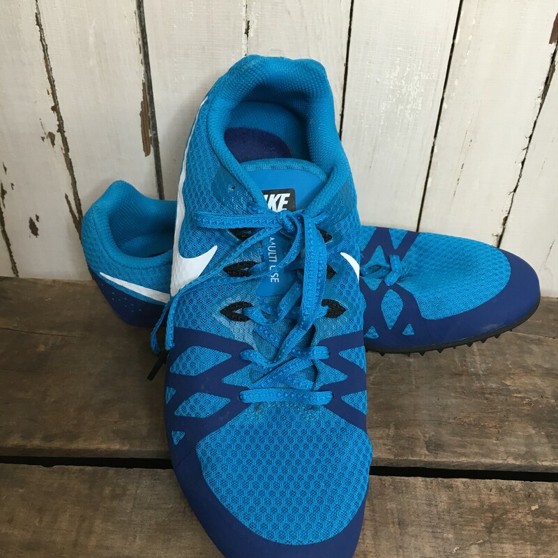 Nike Racing Shoes W/spikes
NWOT
Turqoise, Size: 9.5