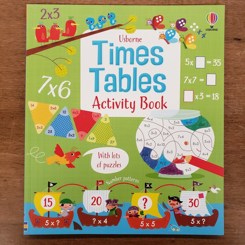 Times Tables, Size: Usborne, Color: NEW