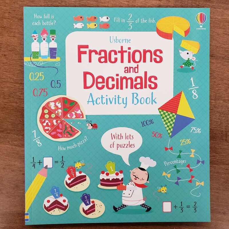 Fractions And Decimals, Size: Usborne, Color: NEW