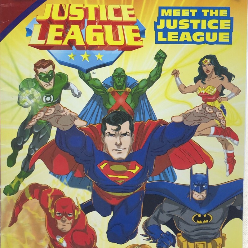Meet The Justice League, Multi, Size: Paperback