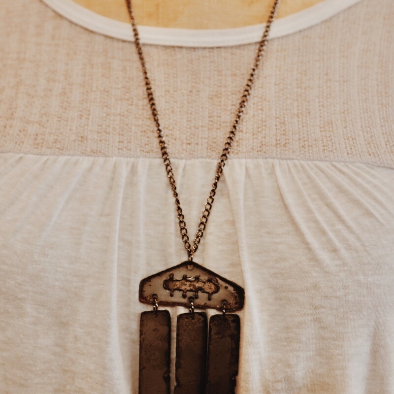 These gorgeous, handmade necklaces hang on a 27 inch chain!