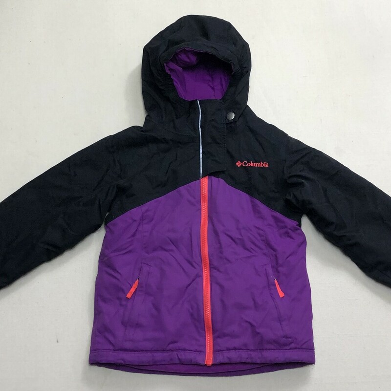 Columbia Ski Jacket, Purple, Size: 6-7Y
