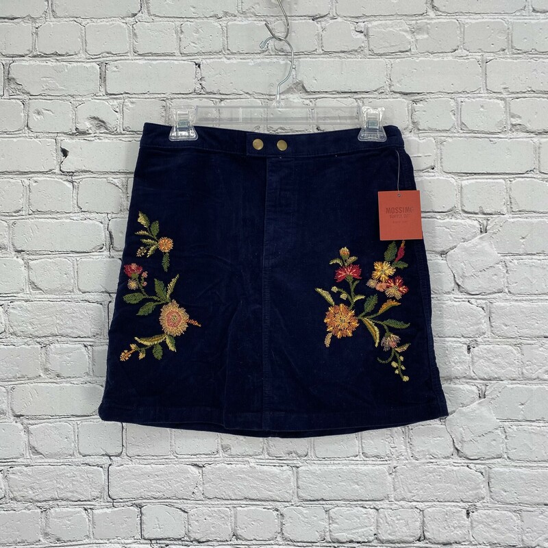 Mossimo Skirt NWT, Navy, Size: 4
