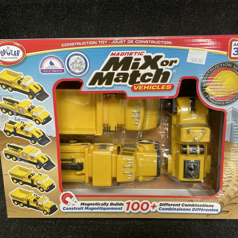 Mix Or Match Vehicles, 3+, Size: Magnets