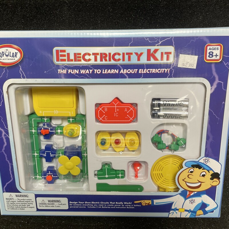 Electricity Kit, 8+, Size: Create