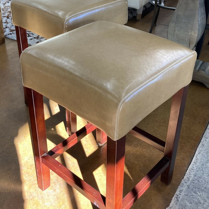 Leather Counter Stools 2