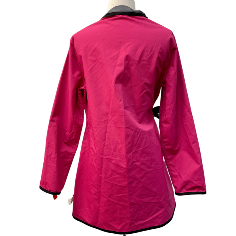 Winding River Rain Coat
Reversible With Pockets
Wrap Closure
Pink & Gray
Size: Medium