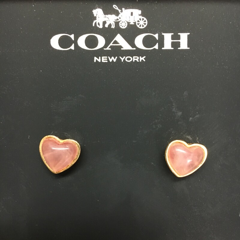 Quartz Earrings Coach NIB