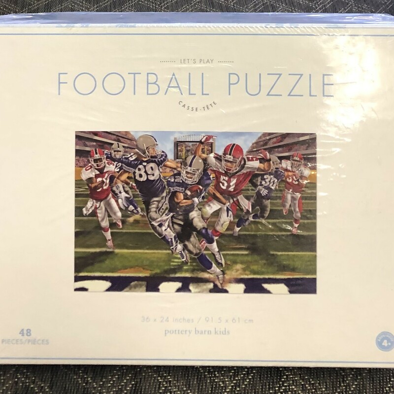 Foot Ball Puzzle, Multi, Size: 4Y+
NEW