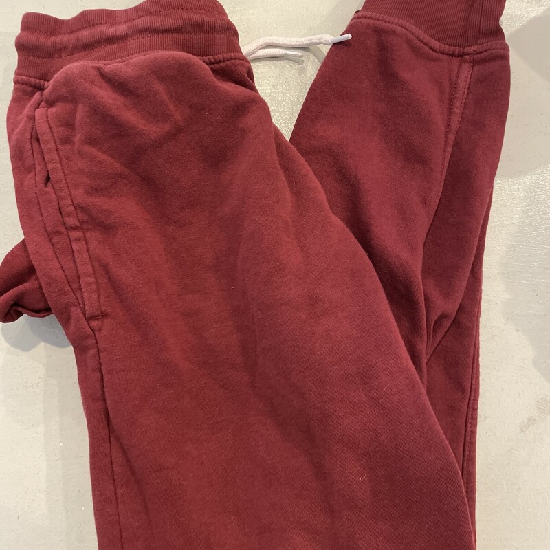 *H&M Joggers Maroon, Size: 14