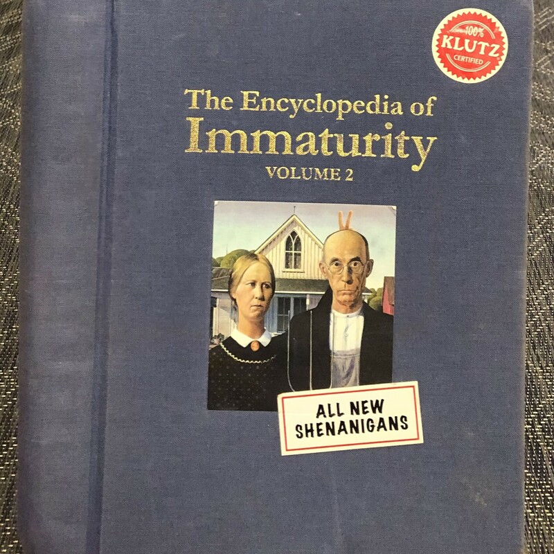 The Encyclopedia Of Immaturity, Multi, Size: Hardcover