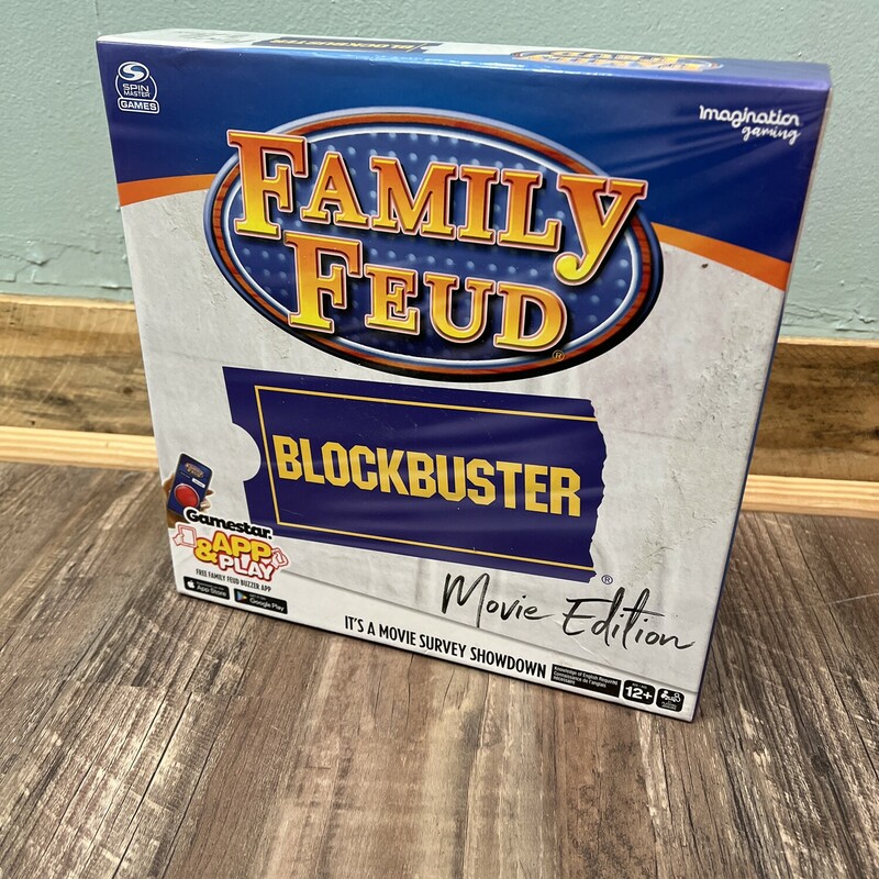 Family Feud Blockbuster, White, Size: Toy/Game