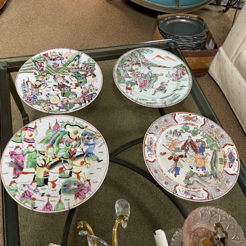 Decorative Asian Plate, Size: 10 Dia