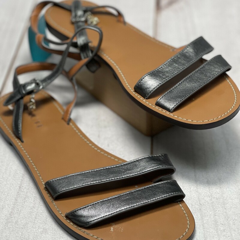 Coach Flat Sandals
Pewter (Metallic Grey)
Size: Womens 10
