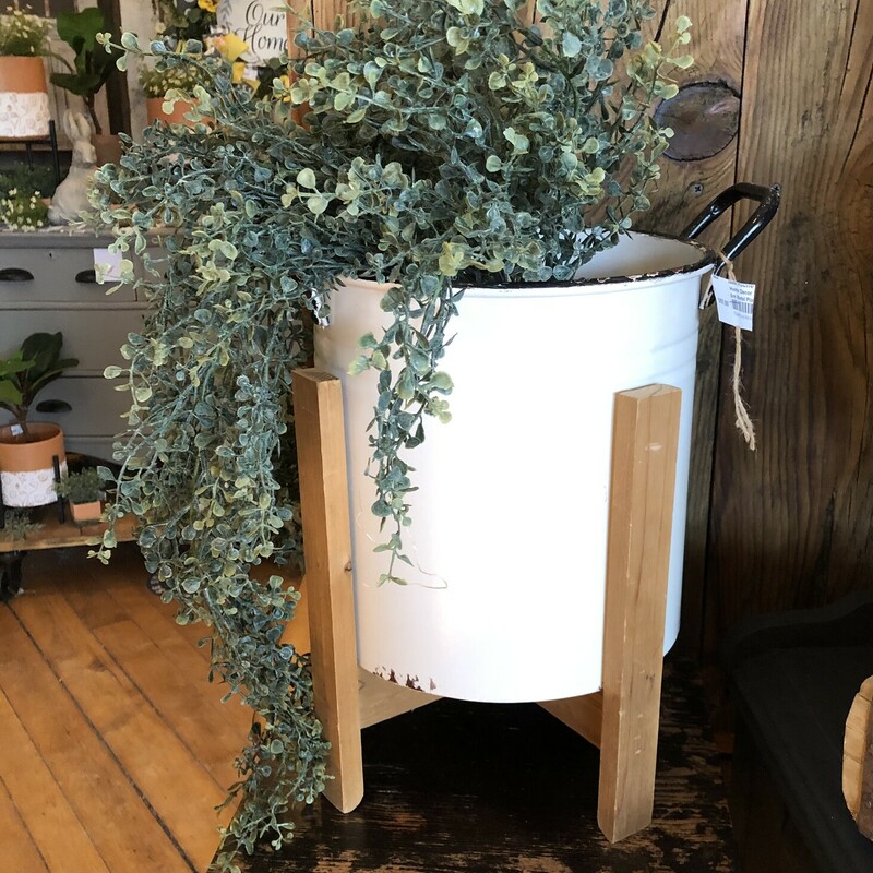 Green thumb or not, this is a great planter for your home.

Height: 14 inches