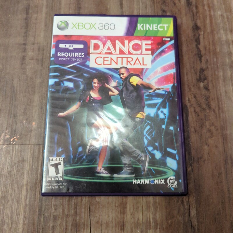 Xbox 360 Dance Central, None, Size: Toy/Game