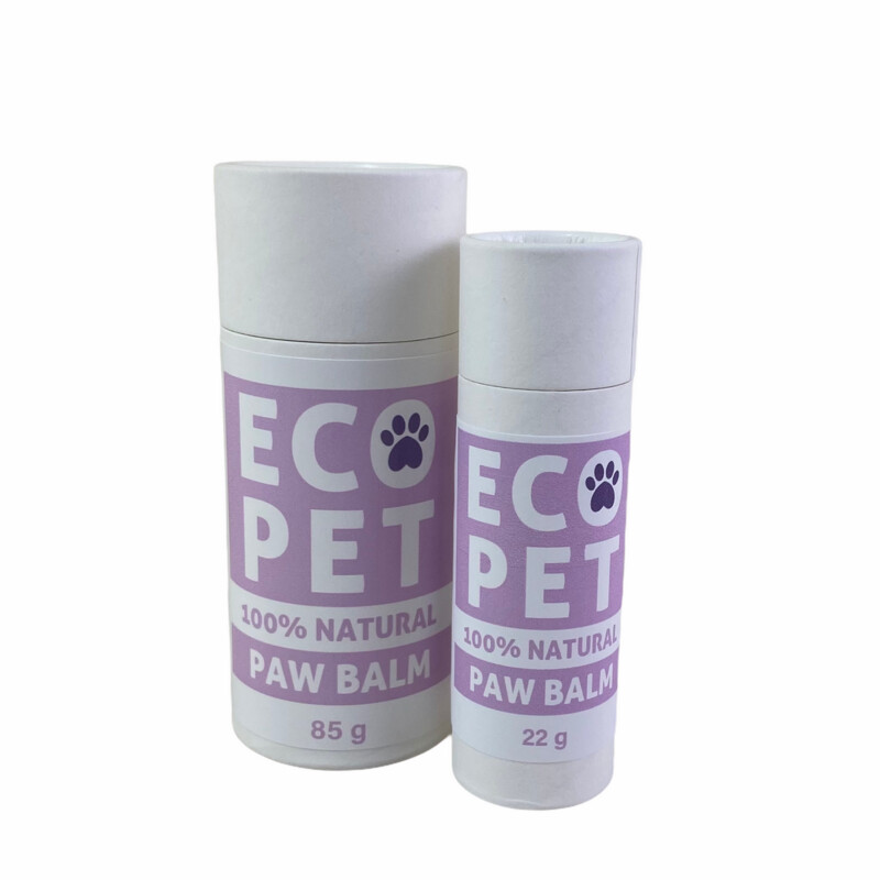 Protection and treatment for dry or cracked paws, noses or any other skin area.

Formulated for daily use.

Directions: Apply directly to skin as needed. Simply push from the bottom to raise paw balm up the container.

Ingredients: Olea Europaea (Olive) Oil, Calendula Officinalis Flower Extract; Cocos Nucifera (Coconut) Oil; Beeswax; Butyrospermum Parkii (Shea Nut) Butter.
