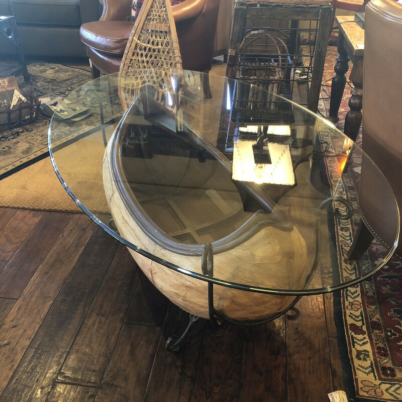 Canoe With Glass Top