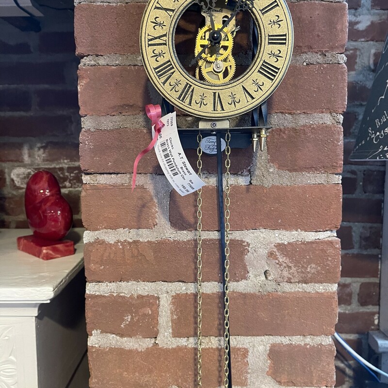 Brass Wall Pendulum Clock