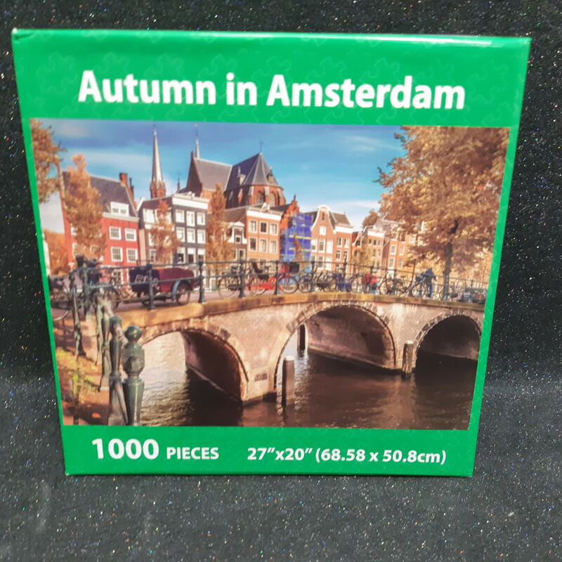 1000 Pc Amsterdam, 12+, Size: Puzzle