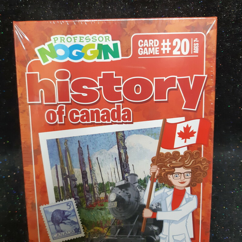 History Of Canada Card, 7+, Size: Game
