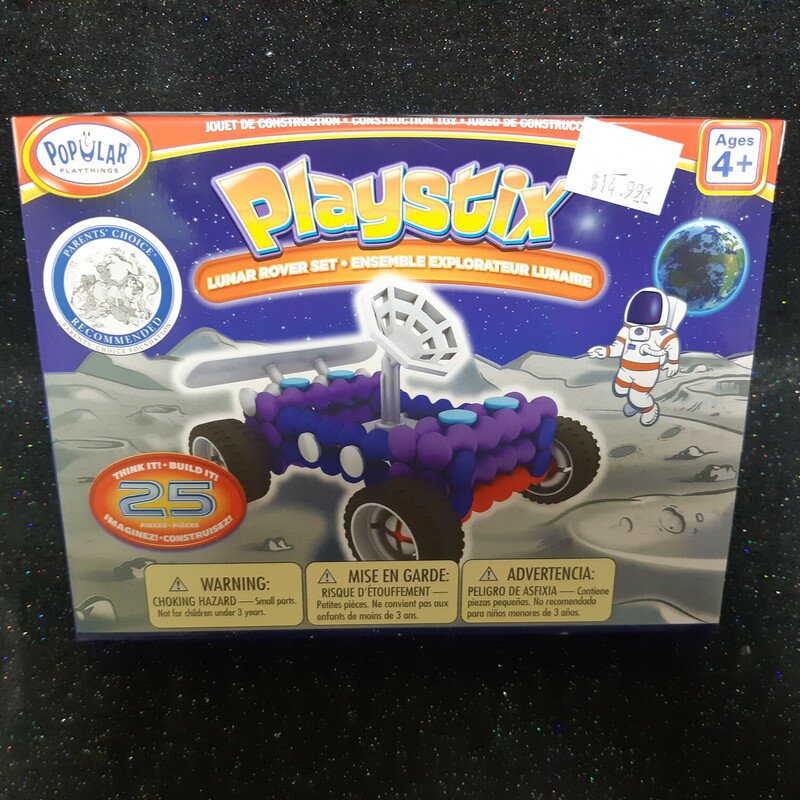 Playstix Lunar Rover, 4+, Size: Build