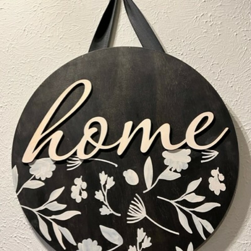 hand painted laser cut wood