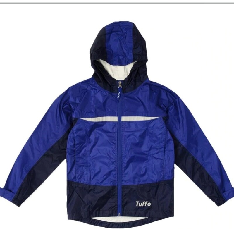 Rain Jacket 10-12, Blue, Size: Rainear