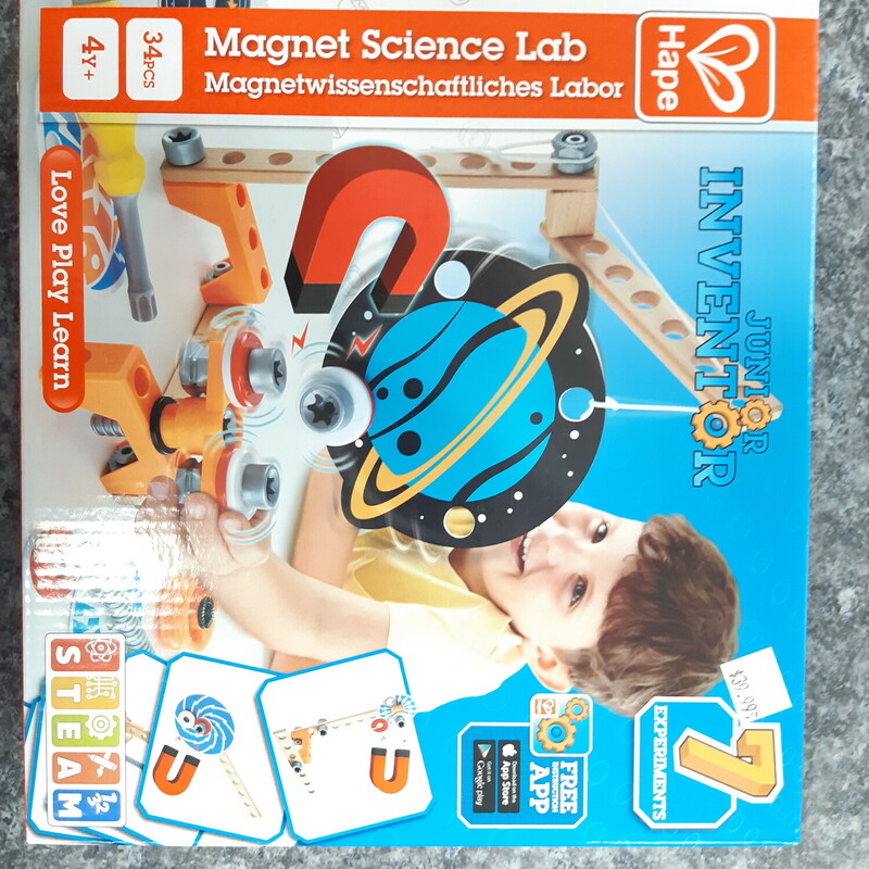 Magnetic Science Lab, 4+, Size: Build
