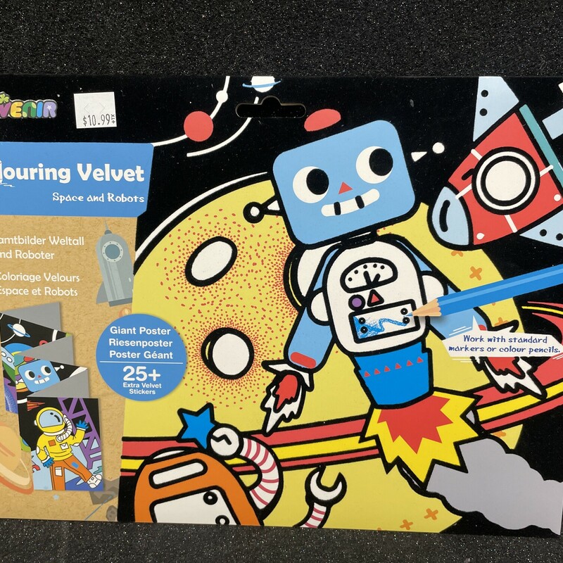 Space & Robots Velvet