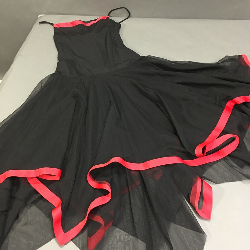 Ariella Black Dress Red R