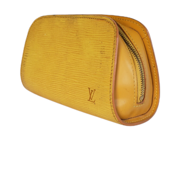 Louis Vuitton

Epi Leather Cosmetic, Yellow, Size: Small