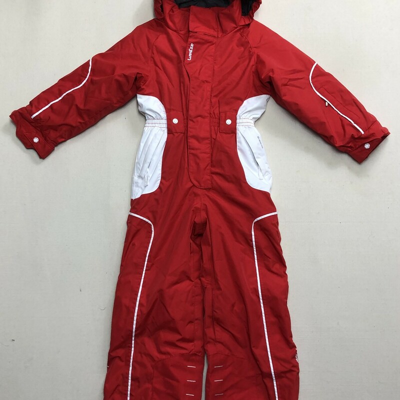 Wedze Ski Suit, Red, Size: 4Y
Like New Condition
Hood Enclosed in the back