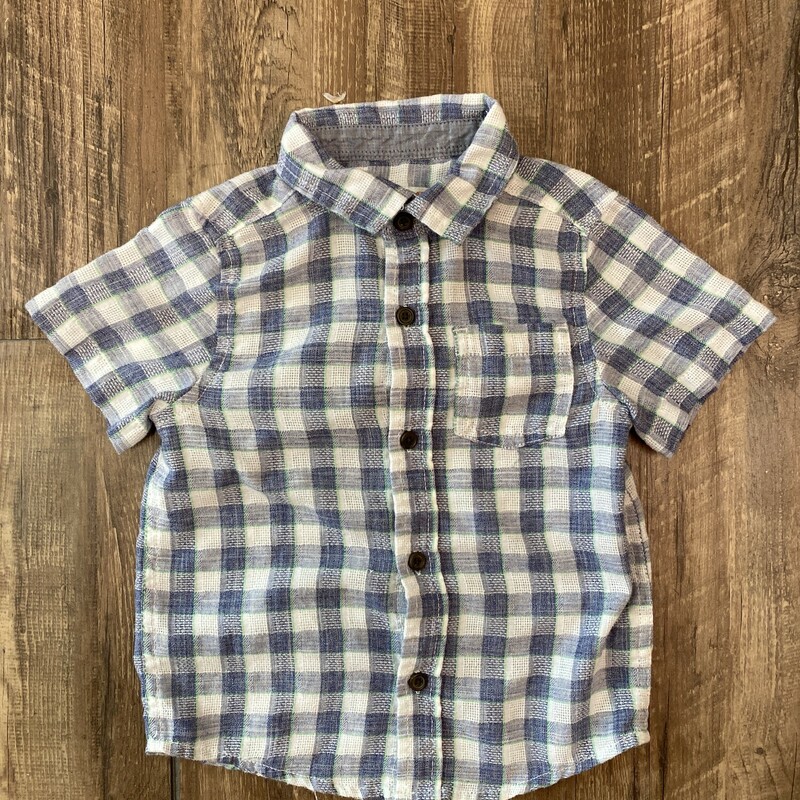 Cat & Jack Polo, Blue, Size: Toddler 4t