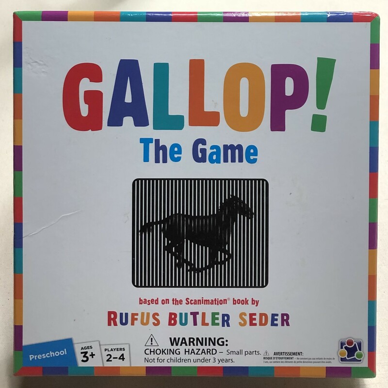 Gallop! The Game, Multi, Size: 3+