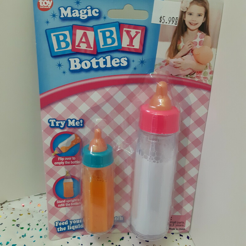 Magic Baby Bottles, 3+, Size: Pretend