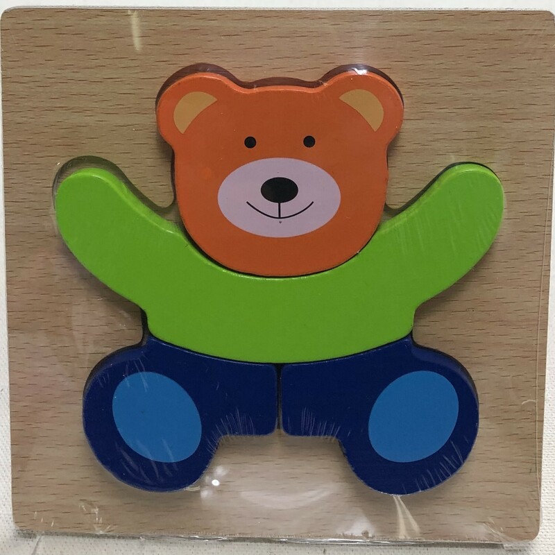 Wooden Puzzle, Multi, Size: 5pc
Small 2Y+