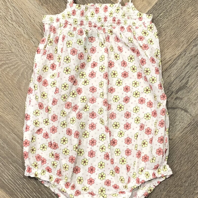 Seed Heritage Baby Romper, Floral, Size: 6-12M