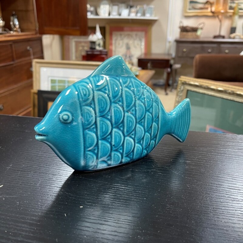 Ceramic Fish Decor, Size: 8x5x2