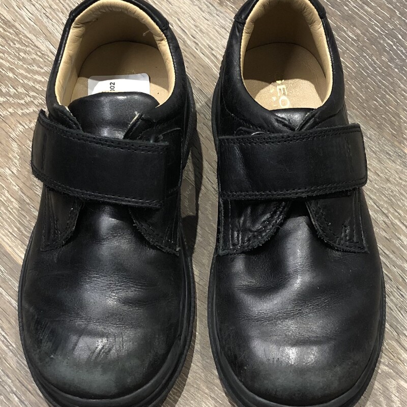 Geox Dress Shoes, Black, Size: 11Y