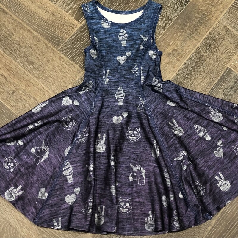 Terez Dress, Blue, Size: 5Y