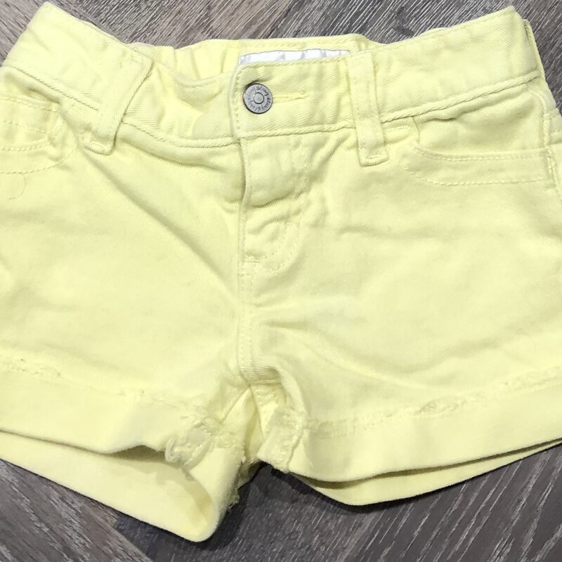 Old Navy Denim Shorts, Yellow, Size: 5Y
Adjustable waist
