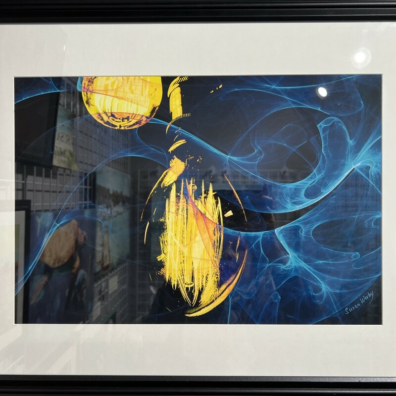 Title: Illumination
Artist: Susan Werby
18 x 12- inch Fine Art Print in 26 x 18-inch
black wood frame.
Photographic Art
$185
01/10