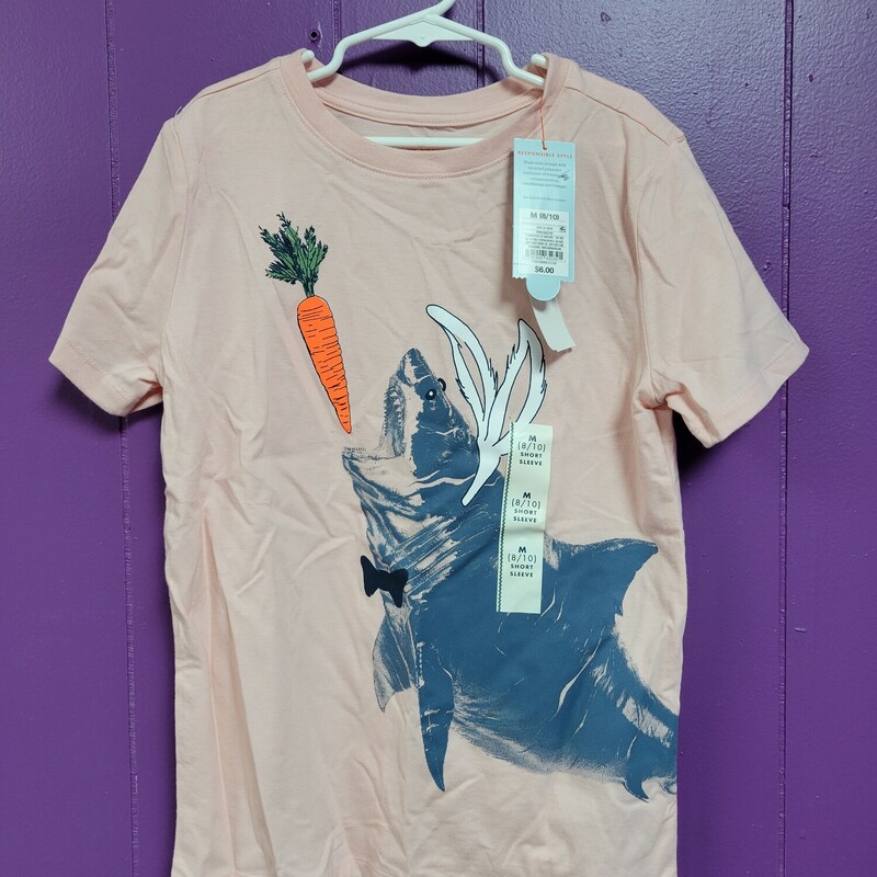 NEW CAT & JACK SHIRT, PINK, Size: 12/14
