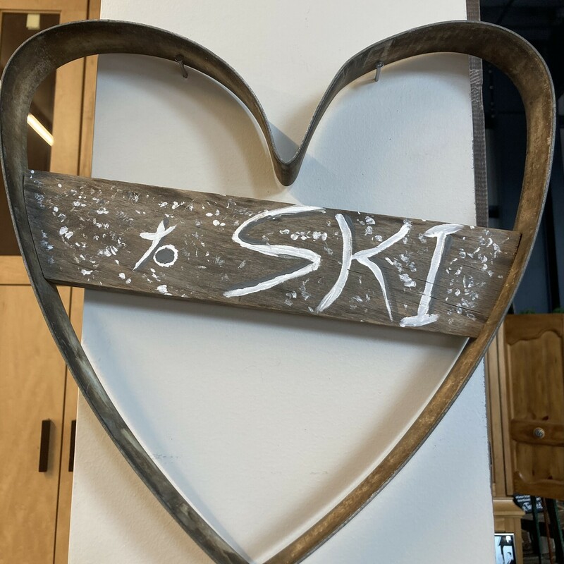 Sm. To Ski Heart
